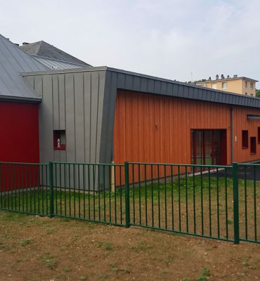 Réhabilitation et extension de l'ancienne école élémentaires Saint Germain en crèche pour l' EPN (Evreux Portes de Normandie)