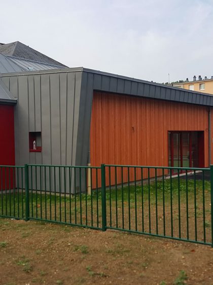 Réhabilitation et extension de l'ancienne école élémentaires Saint Germain en crèche pour l' EPN (Evreux Portes de Normandie)
