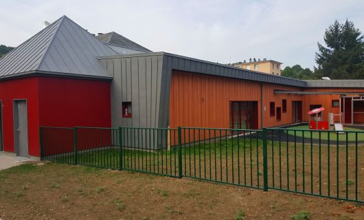 Réhabilitation et extension de l'ancienne école élémentaires Saint Germain en crèche pour l' EPN (Evreux Portes de Normandie)