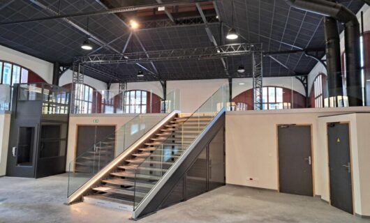 Réhabilitation de la Halle aux poissons en centre des arts graphioques et visuels